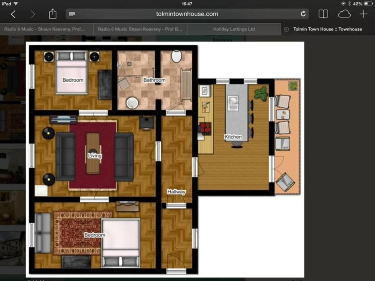 Tolmin Center Apartments Townhouse & Loft المظهر الخارجي الصورة